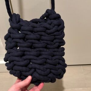 Alienina small crossbody - navy / cotton